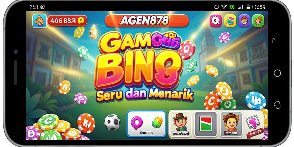 Screenshot gameplay AGEN878 menampilkan momen seru permainan Bingo.