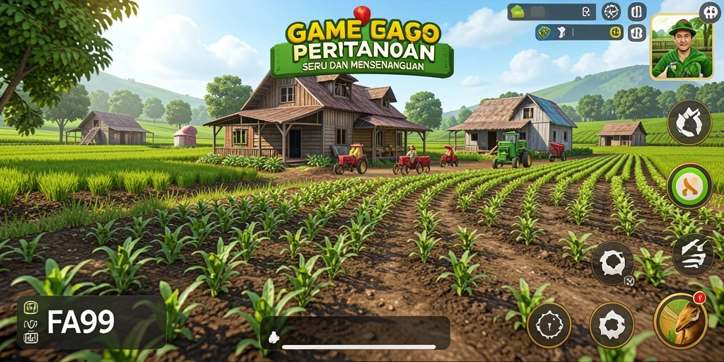 Tangkap momen seru bermain FA99 dengan sistem pertanian yang realistis.